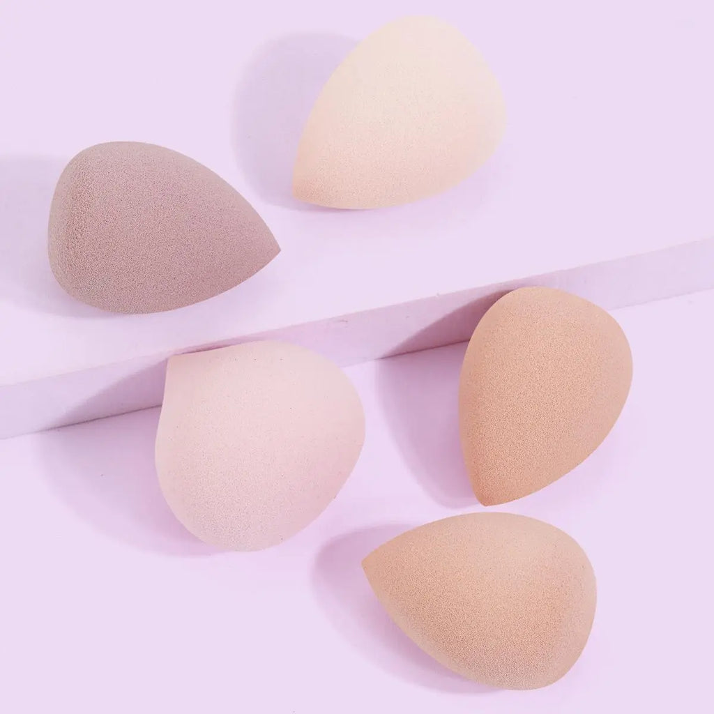 MAANGE Makeup Sponge, Beauty Sponge, 5 Counts Soft Makeup Blending & Facial Detailing Sponge Makeup Blender, Professional Makeup Accessories, Makeup Tools for Women, Gift, Makeup Products