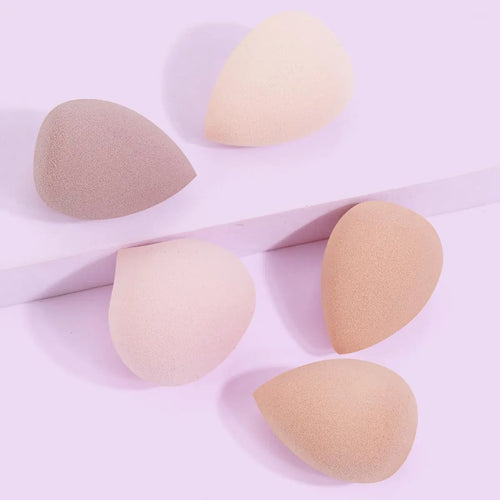 MAANGE Makeup Sponge, Beauty Sponge, 5 Counts Soft Makeup Blending & Facial Detailing Sponge Makeup Blender, Professional Makeup Accessories, Makeup Tools for Women, Gift, Makeup Products